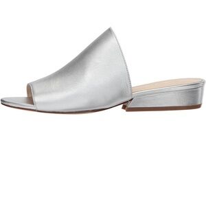 Nine West Silver Mules